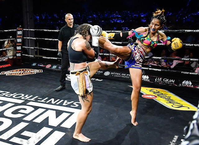 Tania Duarte Chomanee Thailand Brazil France St Tropez muay thai boxing