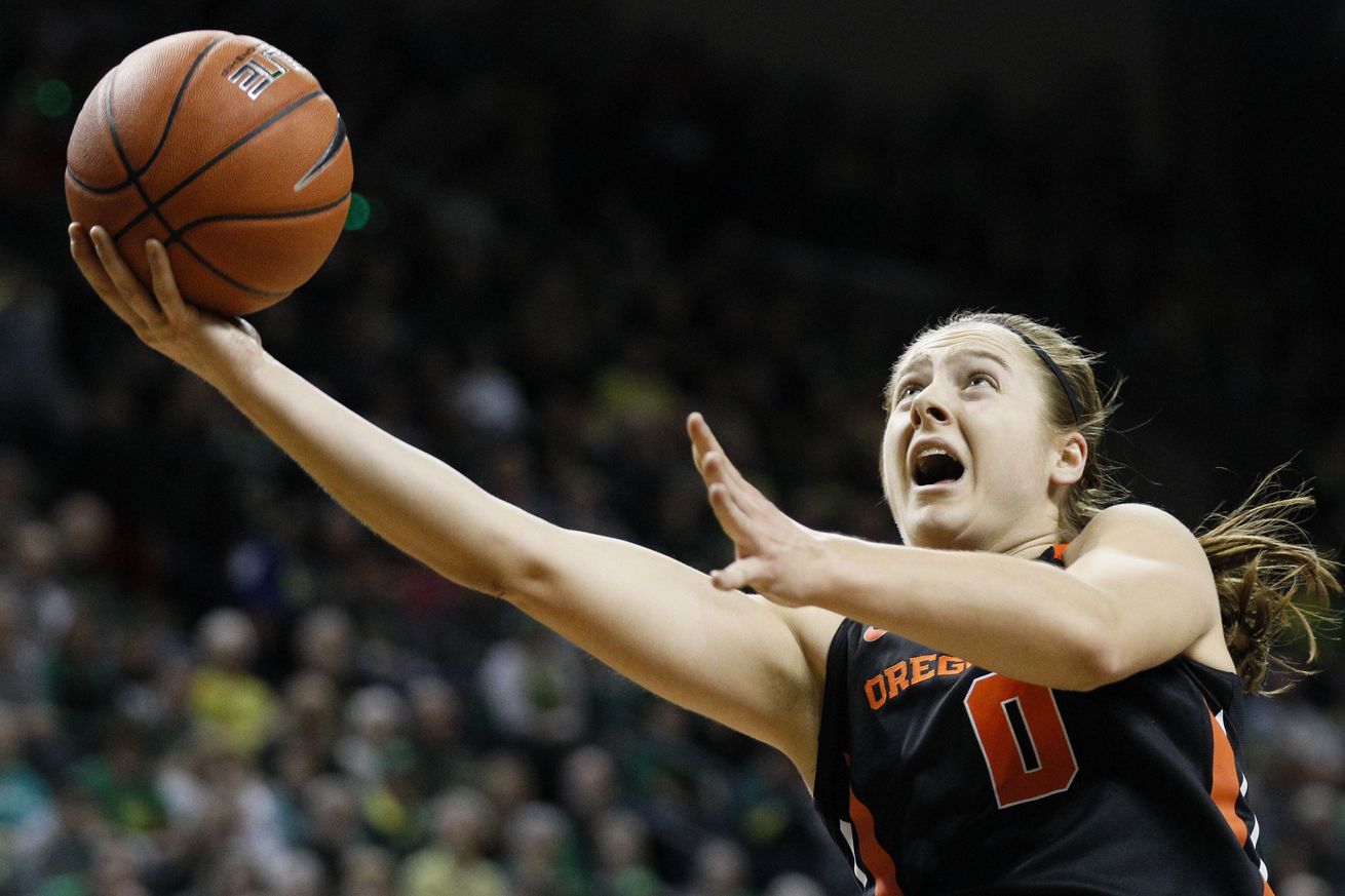 NCAA Womens Basketball: Oregon St. at Oregon