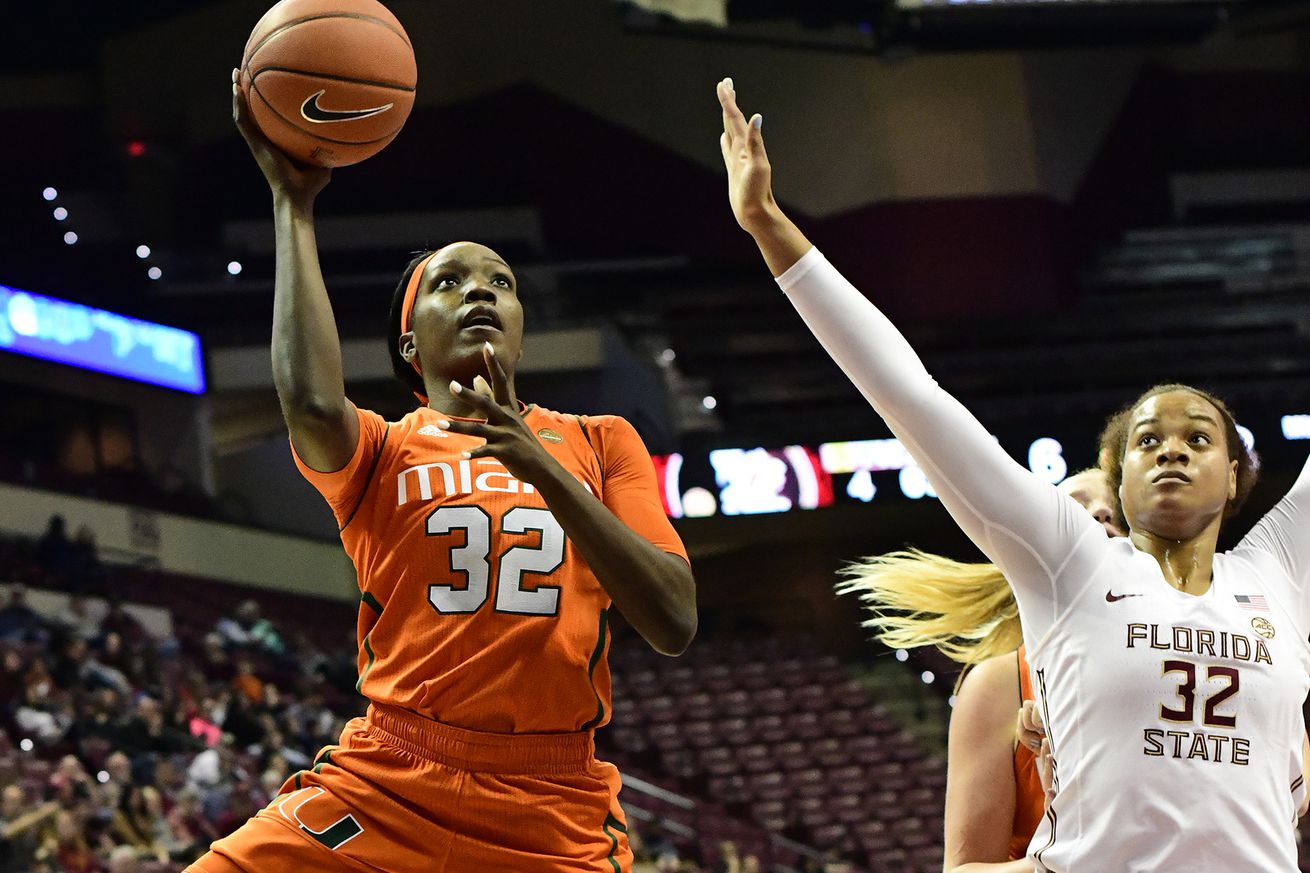 COLLEGE BASKETBALL: JAN 31 Women’s Miami at Florida State