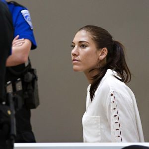 Domestic violence charges against Hope Solo have been dropped